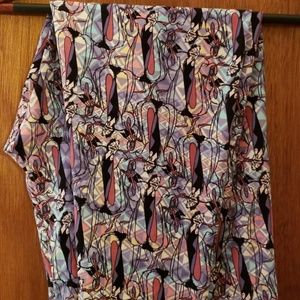 LuLaRoe TC2 Disney Leggings Never Worn